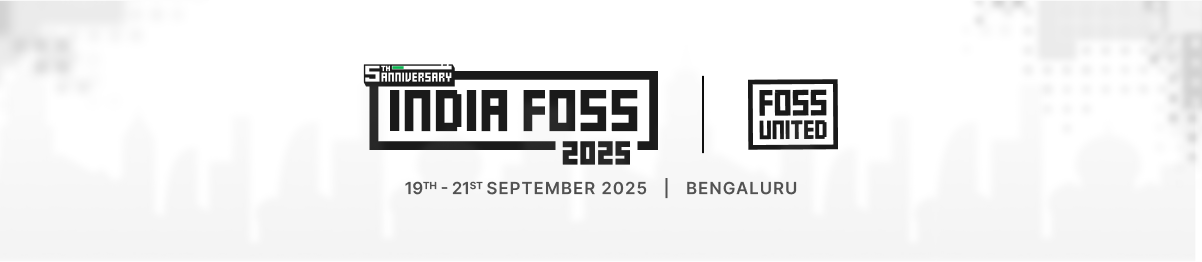 IndiaFOSS 2025 Header